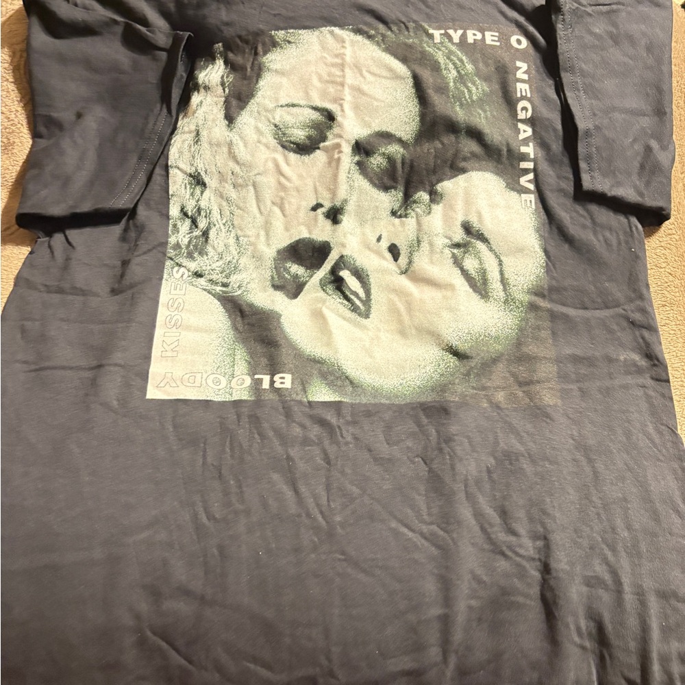 Type O Negative Bloody Kisses Men’s Graphic Black Shirt Size XL New